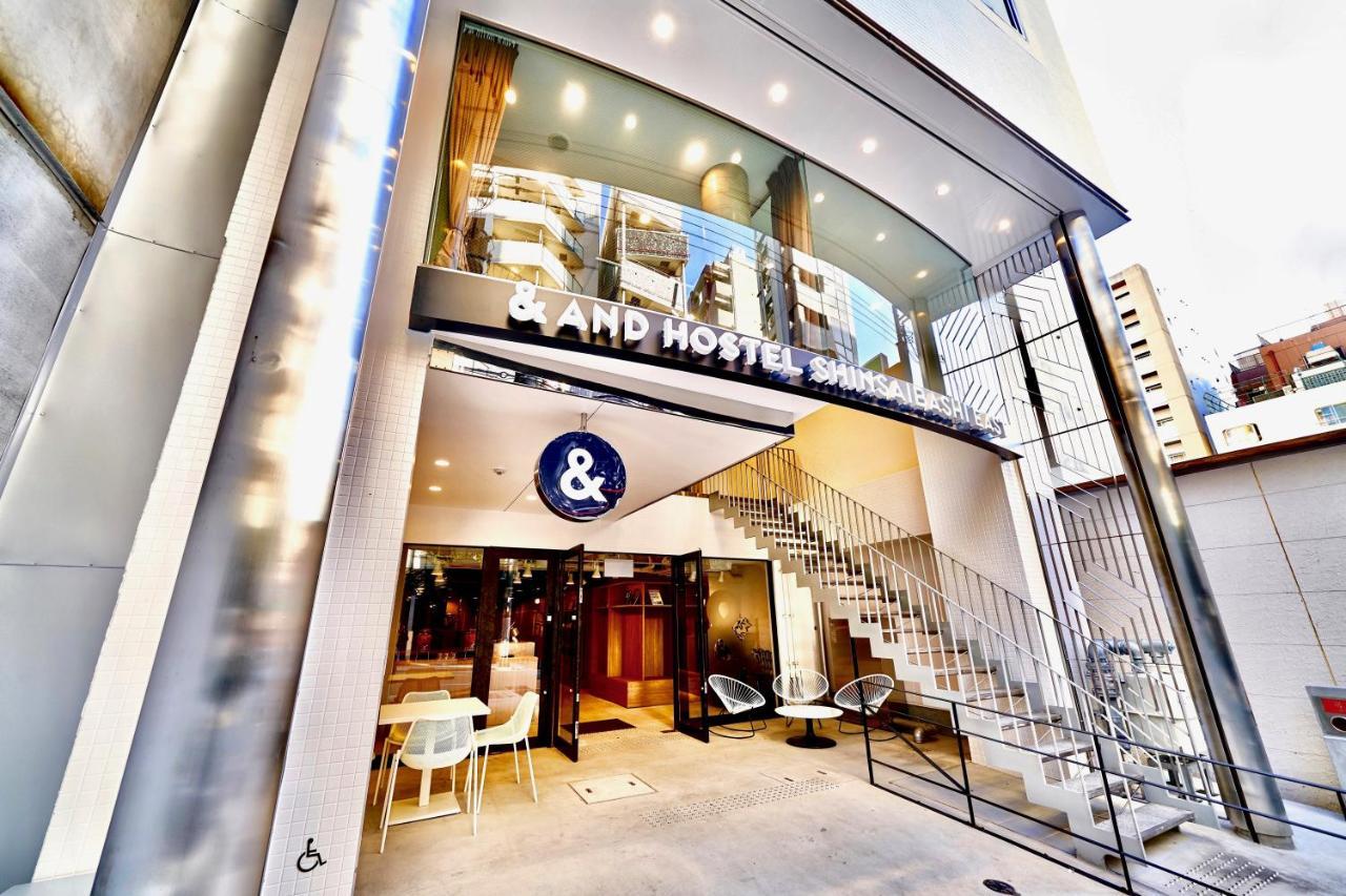 &And Hostel Shinsaibashi East Osaca Exterior foto